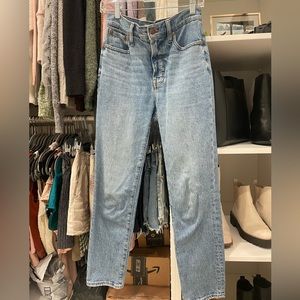 Madewell perfect vintage jeans - medium/light wash size 26